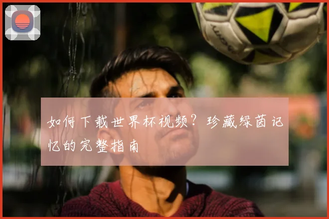 如何下载世界杯视频？珍藏绿茵记忆的完整指南